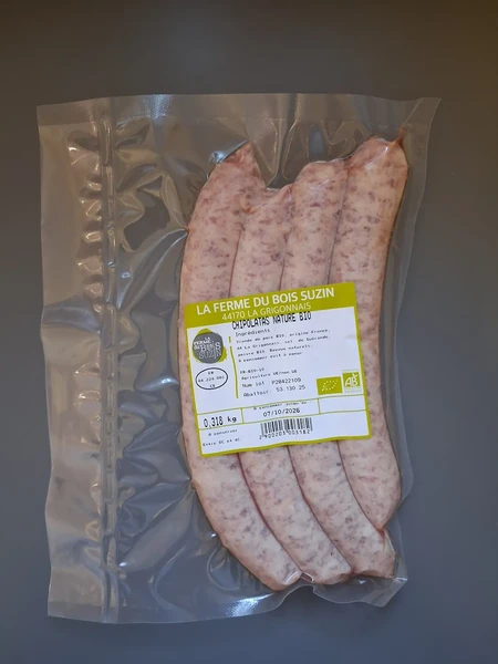 Chipolatas Nature