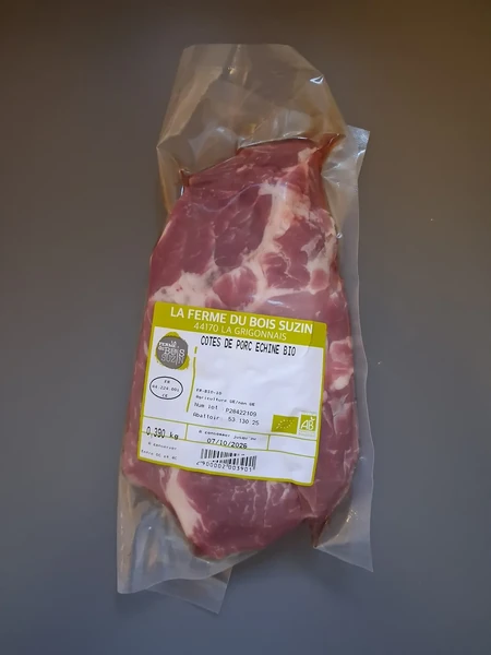 Côtes de Porc Echiné